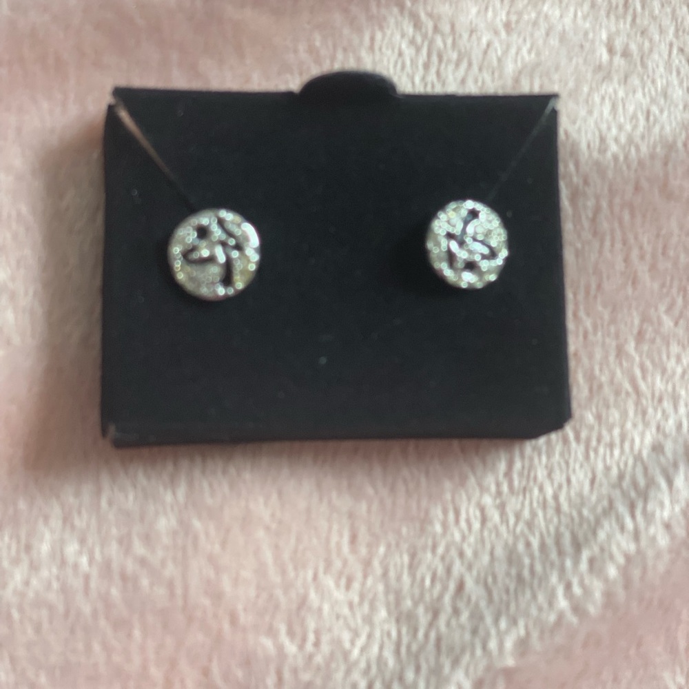 Zumba Swarovski earrings